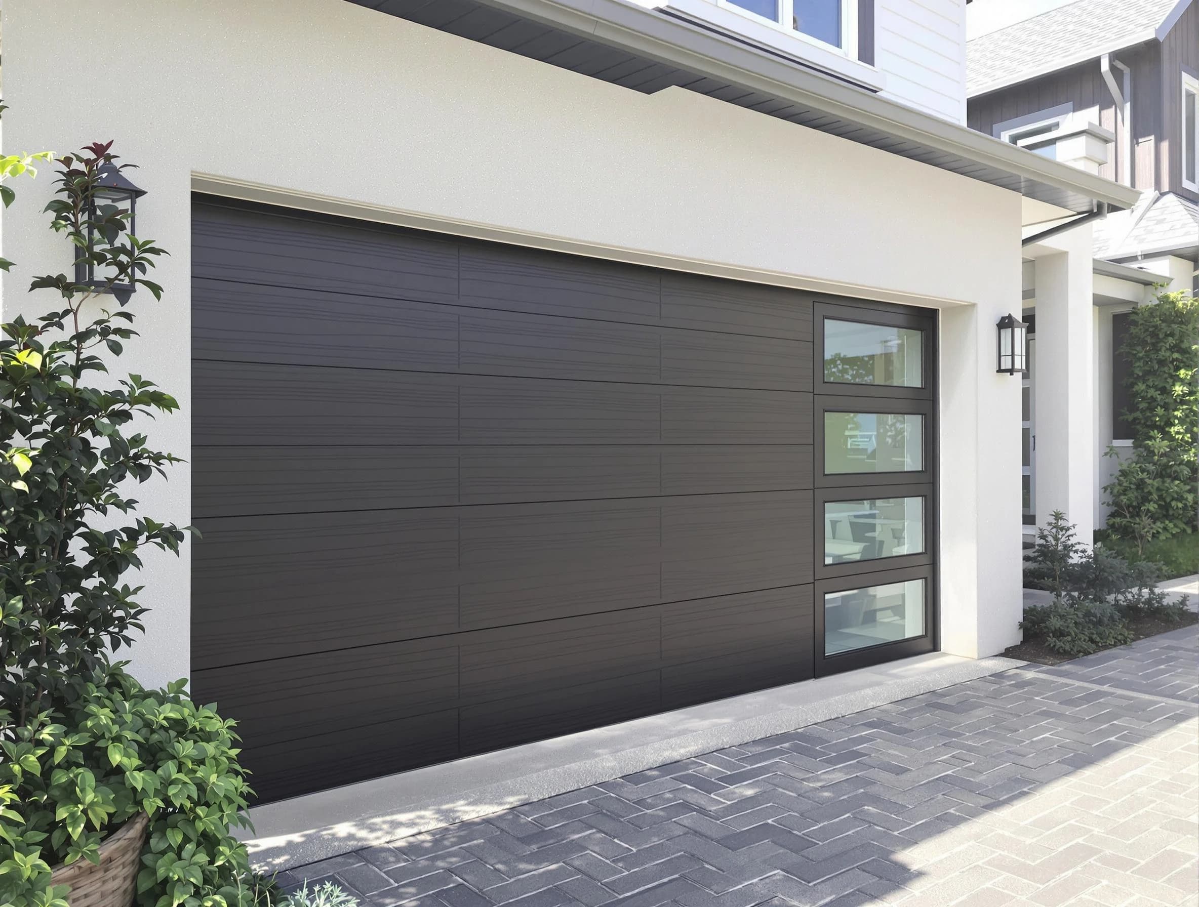 Custom garage door installation by Springfield Garage Door Repair in Springfield