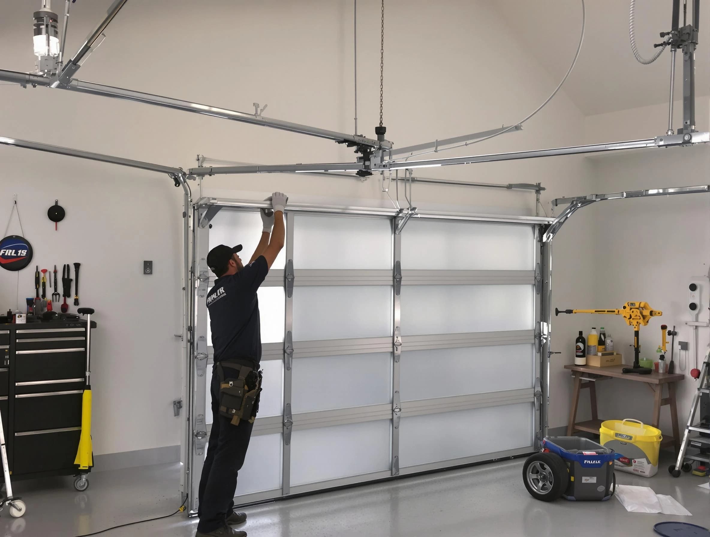 Springfield Garage Door Repair certified team performing precision garage door installation in Springfield