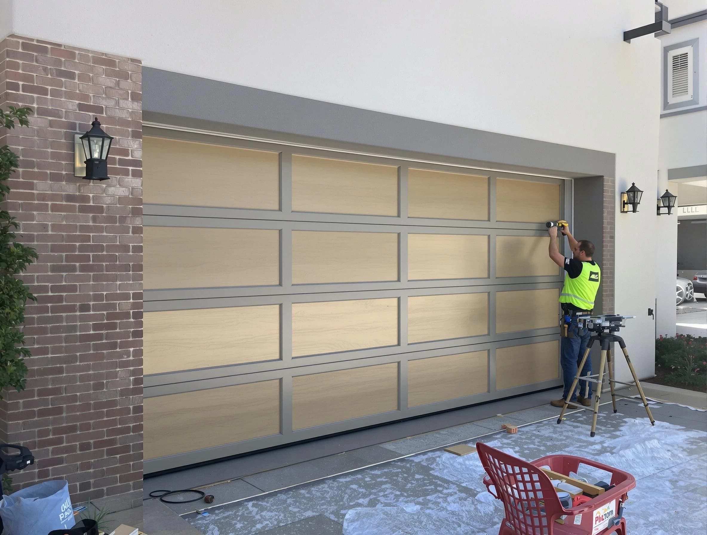 Garage door replacement service by Springfield Garage Door Repair in Springfield