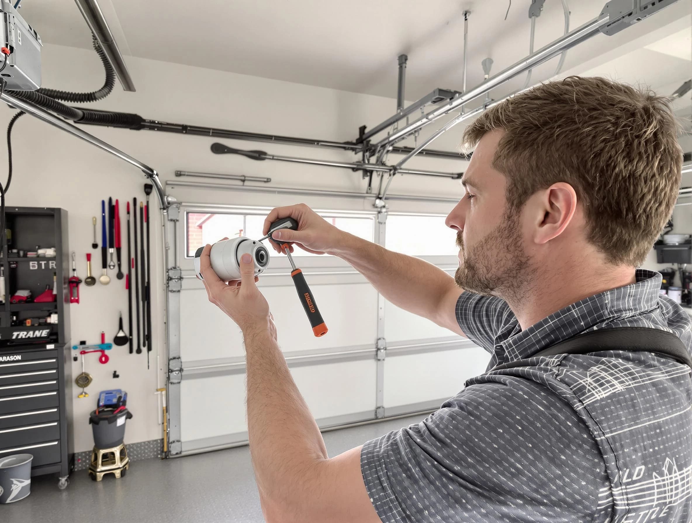 Garage door opener repair service by Springfield Garage Door Repair in Springfield