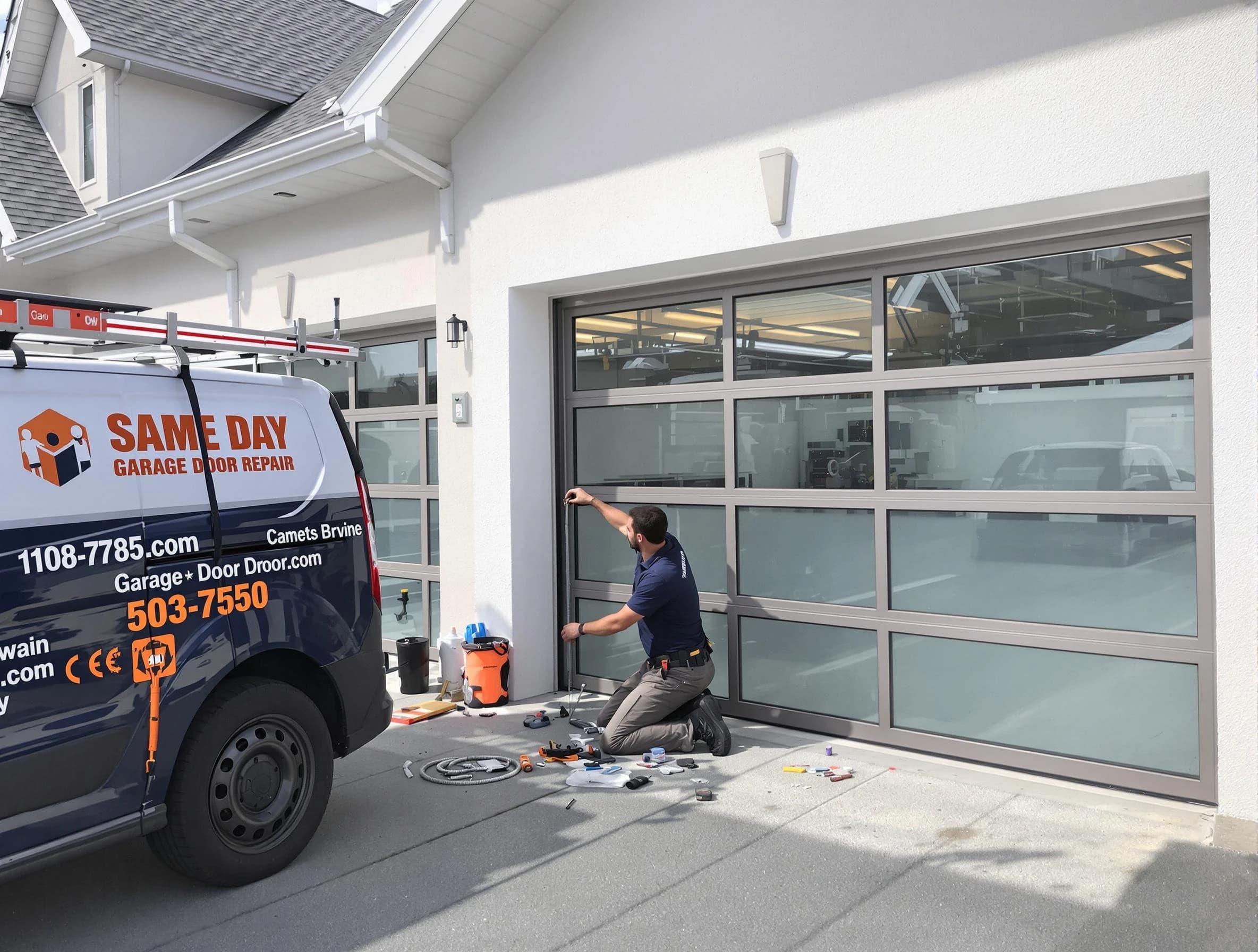 Same-day garage door repair service by Springfield Garage Door Repair in Springfield
