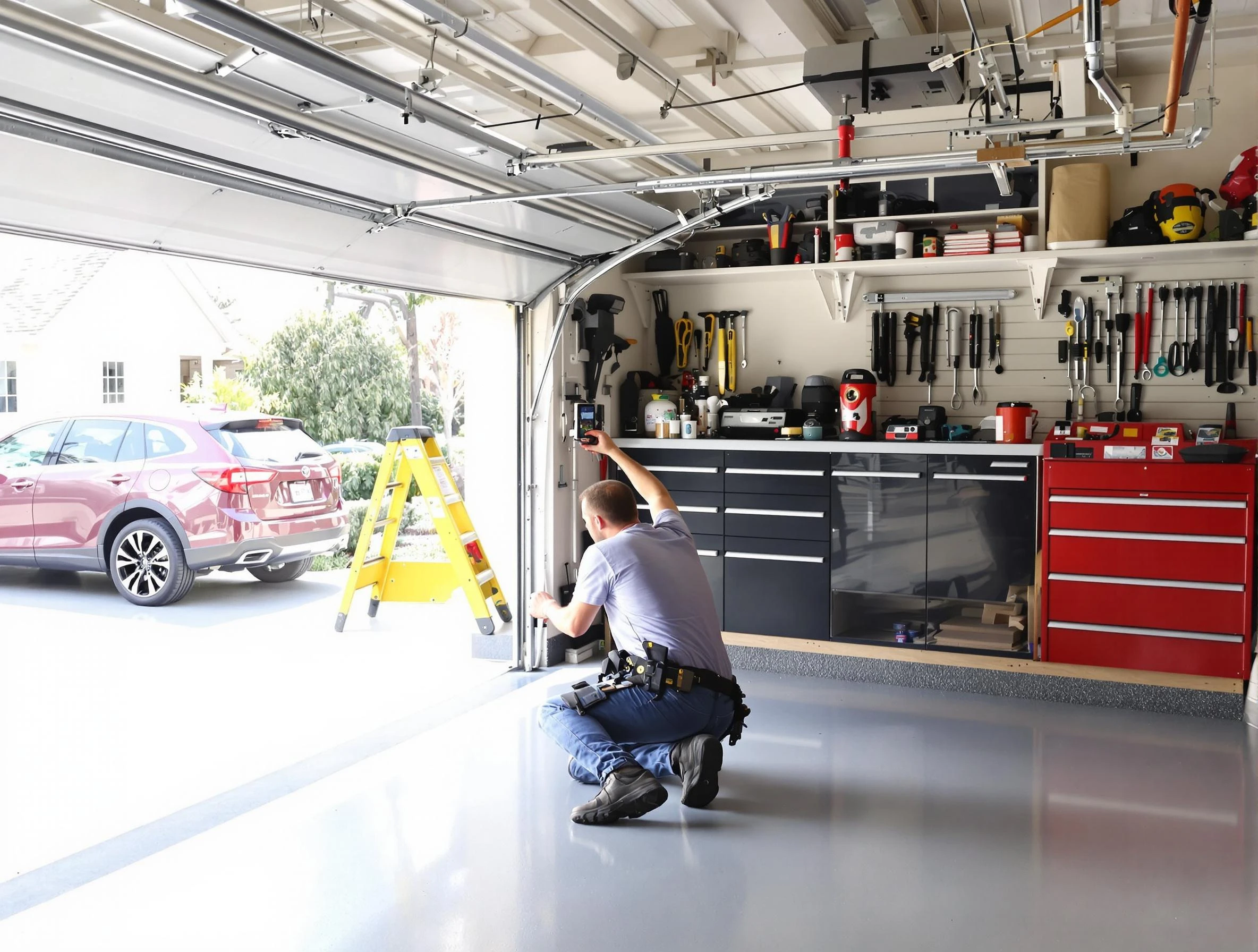 Local garage door repair service by Springfield Garage Door Repair in Springfield